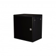 Шкаф 19" телекоммуникационный настенный, 12U 635x600х450 мм, дверь металл, черный